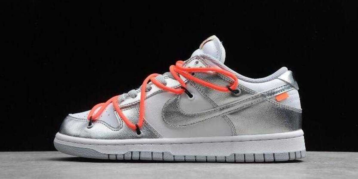 Nike Dunk Low LTHR OW Silver White CT0856-800 Where to Buy ?