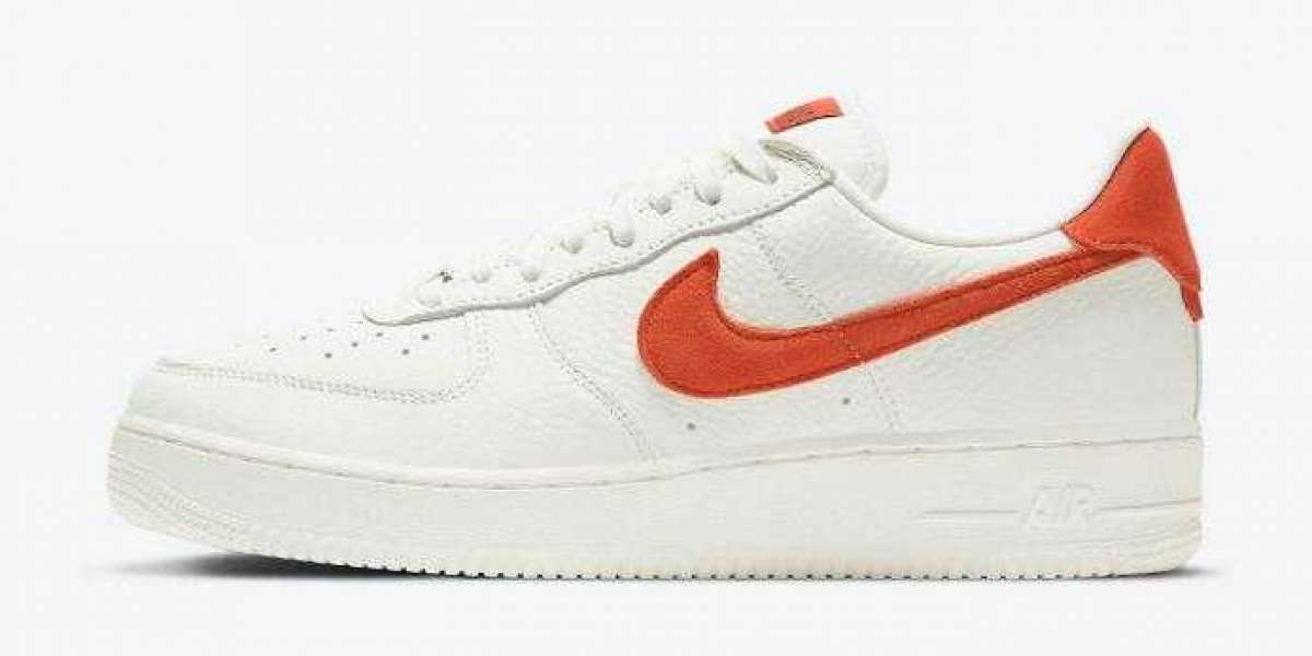 New Brand Nike Air Force 1 07 Craft Sail Mantra Orange for Online Sale