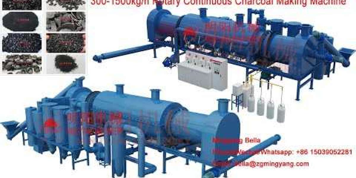 The method of operation of the carbonization furnace