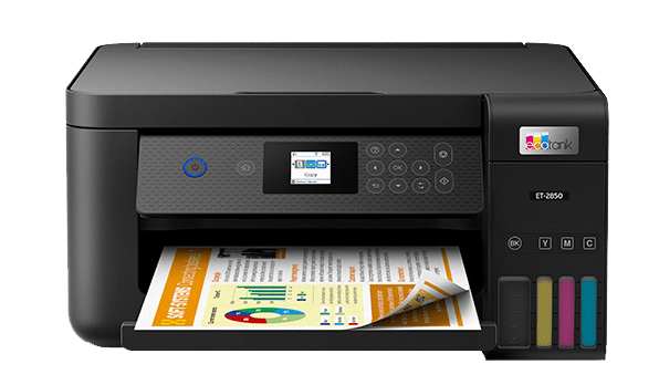 Epson EcoTank ET-2850 Printer Troubleshooting Instructions