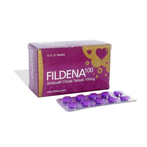 Buy Fildena 100 mg| Sildenafil | Uses | Doses | Best Price